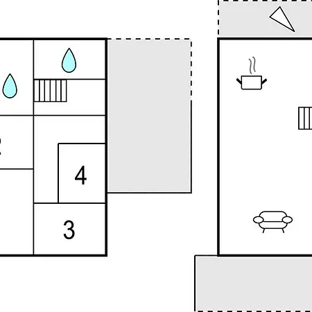 Bellissima Casa A Glesborg Con Cucina *